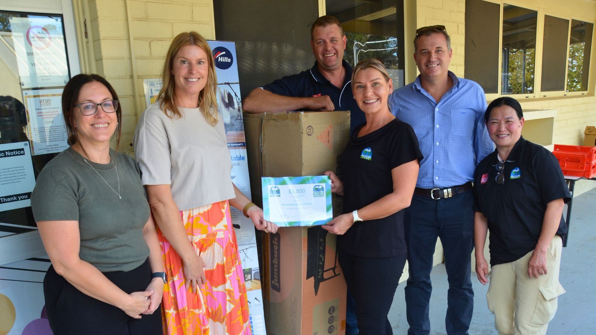 Big River Pork staff supporting the Murray Bridge community